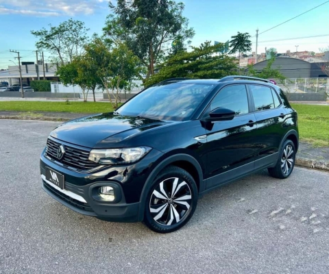 Volkswagen T-Cross Comfor. 200 TSI 1.0 Flex 5p Aut.  - Preta - 2022/2023