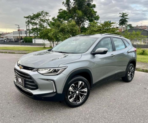 Chevrolet Tracker Premier 1.2 Turbo 12V Flex Aut.  - Prata - 2023/2024