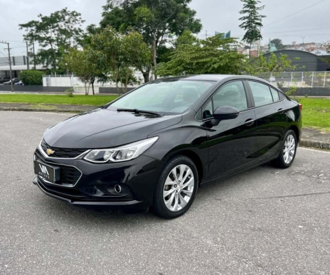 Chevrolet Cruze LT 1.4 16V Turbo Flex 4p Aut.  - Preta - 2018/2019