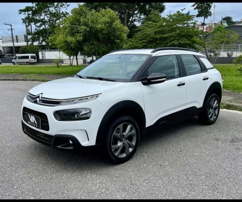 Citroën C4 CACTUS FEEL 1.6 16V Flex Aut.  - Branca - 2021/2022