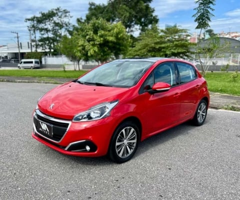 Peugeot 208 Griffe 1.6 Flex 16V 5p Aut.  - Vermelha - 2018/2019