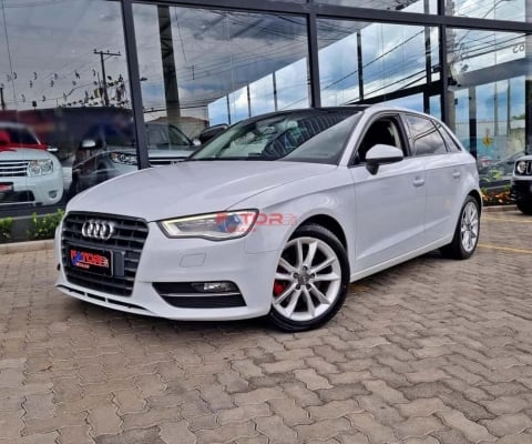 Audi A3 Sportback 1.8 16V TFSI S-tronic 5p - Branca - 2013/2014