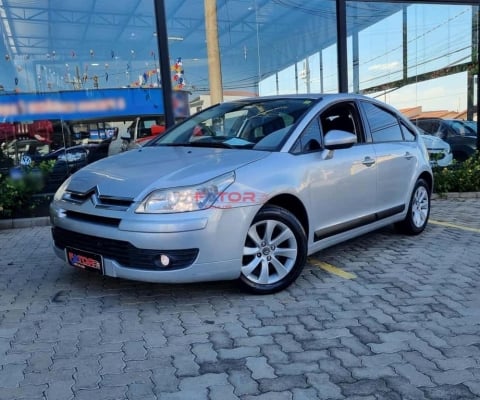 Citroën C4 GLX 1.6 Flex 16V 5p Mec.  - Prata - 2012/2013