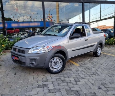 Fiat Strada Working 1.4 mpi Fire Flex 8V CE  - Prata - 2015/2016