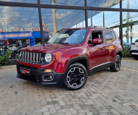 Jeep Renegade LNGTD AT - Vermelha - 2016/2016