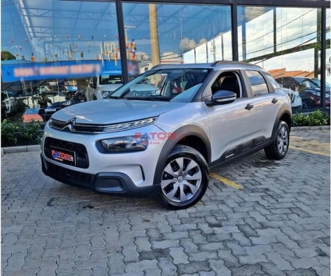 Citroën C4 CACTUS LIVE 1.6 16V Flex Aut. - Prata - 2021/2022