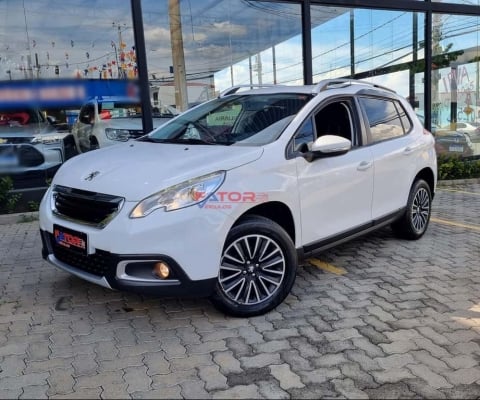 Peugeot 2008 Allure 1.6 Flex 16V 5p Aut.  - Branca - 2018/2019