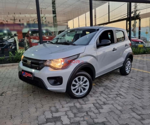 Fiat Mobi LIKE 1.0 Fire Flex 5p.  - Prata - 2021/2022