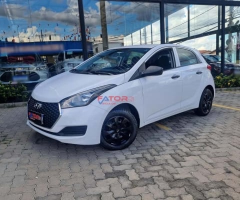 Hyundai HB20 Unique 1.0 Flex 12V Mec.  - Branca - 2018/2019