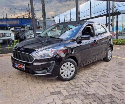 Ford KA SE 1.0 HA C - Preta - 2020/2021