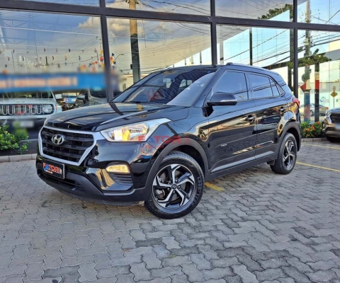 Hyundai Creta Attitude Plus 1.6 16V Flex Aut.  - Preta - 2018/2019