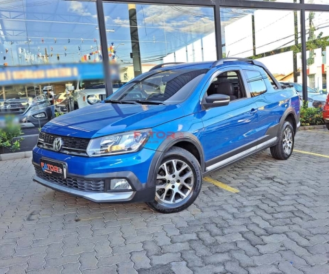 Volkswagen Saveiro CROSS 1.6  - Azul - 2017/2017