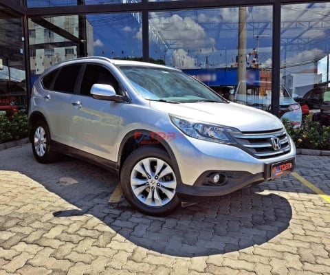 Honda CR-V /  EXL FLEX - Prata - 2013/2013