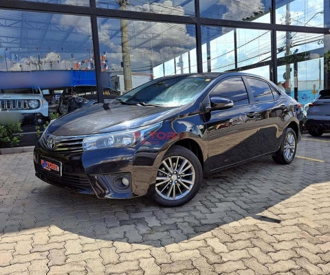 Toyota Corolla XEI 2.0 FLEX AUT. - Preta - 2015/2016