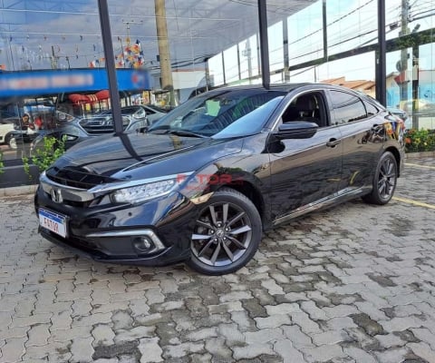 Honda Civic EXL CVT - Preta - 2021/2021