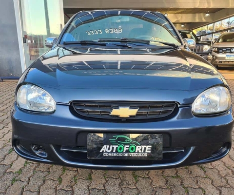 Chevrolet Classic 1.0 MPFI LIFE 8V FLEX 4P MANUAL - Cinza - 2007/2008