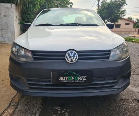 Volkswagen Saveiro 1.6 MI STARTLINE CS FLEX - Branca - 2016/2016