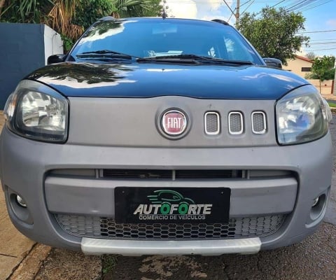 Fiat Uno WAY 1.0 - Preta - 2013/2014