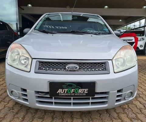 Ford Fiesta 1.6 FLEX - Prata - 2008/2009