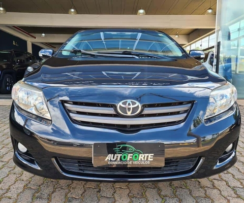 Toyota Corolla 1.8 XEI FLEX AUTOMATICO - Preta - 2008/2009