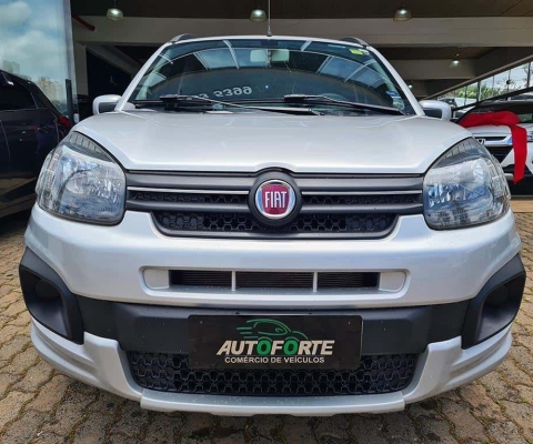 Fiat Uno WAY 1.3 E - Prata - 2017/2018