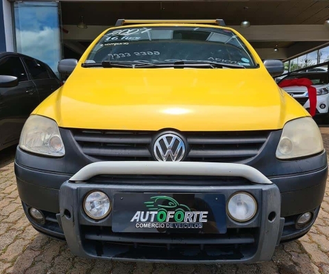 Volkswagen CrossFox 1.6 Flex - Amarela - 2007/2007