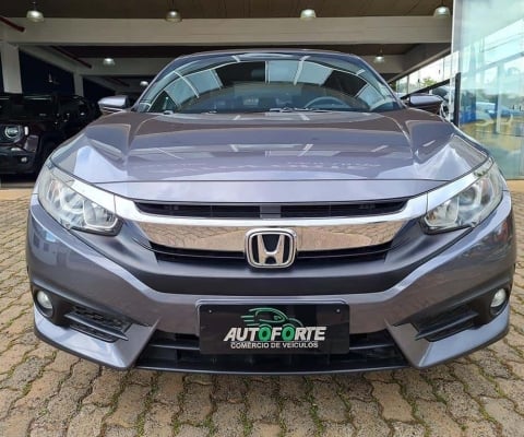 Honda Civic EX CVT - Cinza - 2016/2017