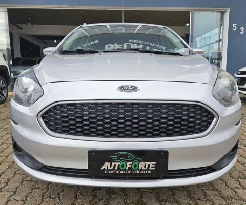 Ford KA SE 1.0 HA C - Prata - 2018/2019