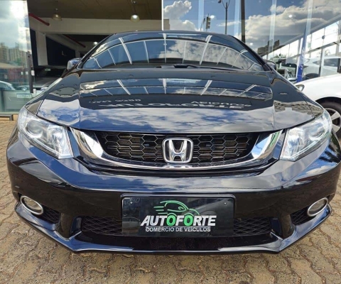 Honda Civic LXS - Preta - 2012/2013