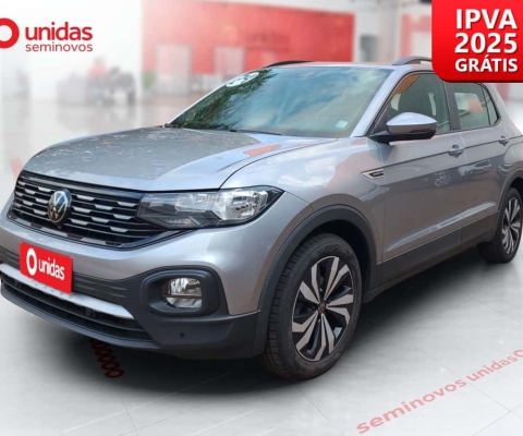 Volkswagen T-cross 2024 1.0 200 tsi total flex comfortline automático