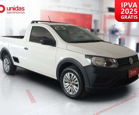 Volkswagen Saveiro 2023 1.6 msi robust cs 16v flex 2p manual