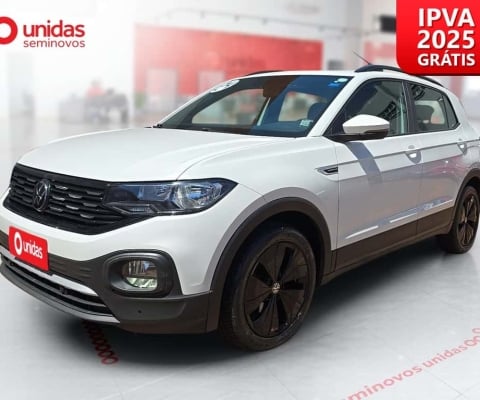 Volkswagen T-cross 2024 1.0 200 tsi total flex comfortline automático