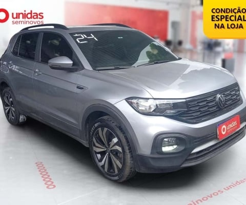 Volkswagen T-cross 2024 1.0 200 tsi total flex comfortline automático