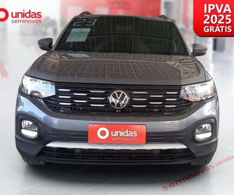 Volkswagen T-cross 2023 1.0 200 tsi total flex comfortline automático