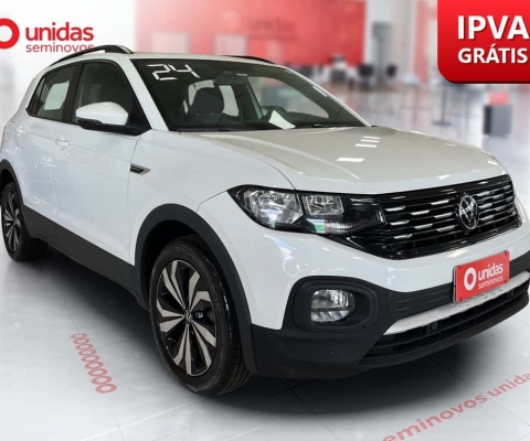 Volkswagen T-cross 2024 1.0 200 tsi total flex comfortline automático