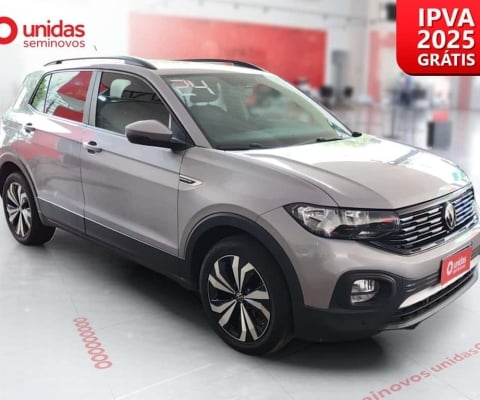 Volkswagen T-cross 2024 1.0 200 tsi total flex comfortline automático