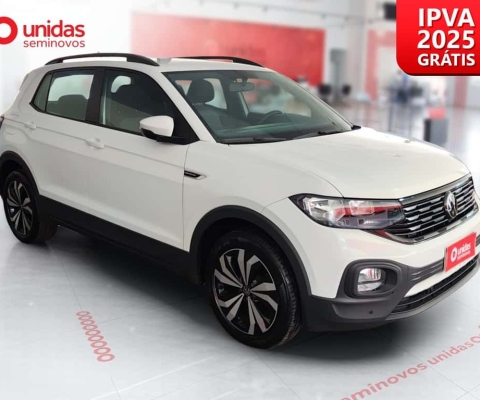 Volkswagen T-cross 2024 1.0 200 tsi total flex comfortline automático