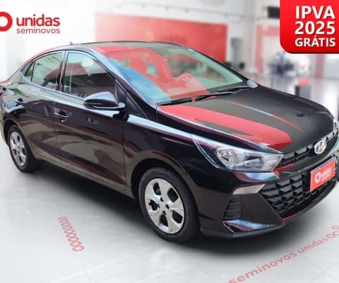 Hyundai Hb20s 2024 1.0 12v flex comfort manual