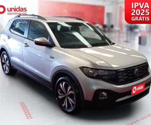 Volkswagen T-cross 2023 1.0 200 tsi total flex comfortline automático