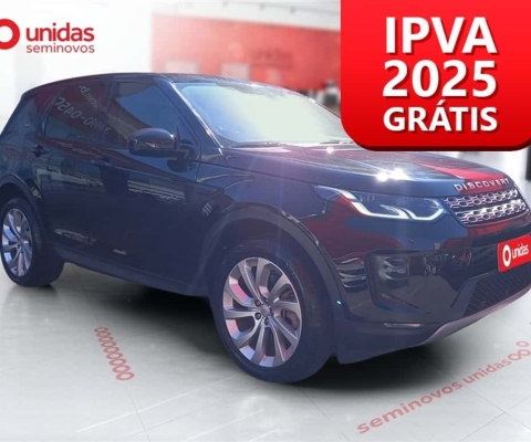 Land rover Discovery sport 2020 2.0 p250 turbo flex se automático