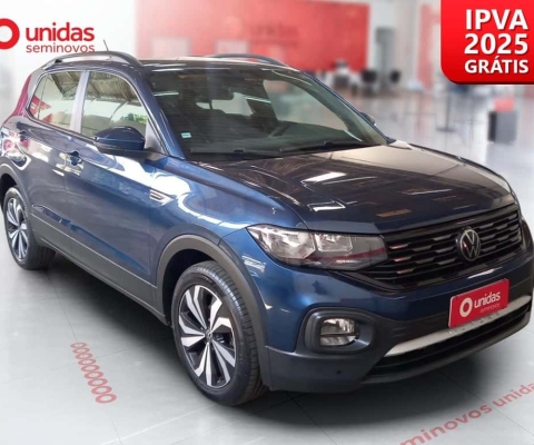 Volkswagen T-cross 2024 1.0 200 tsi total flex comfortline automático