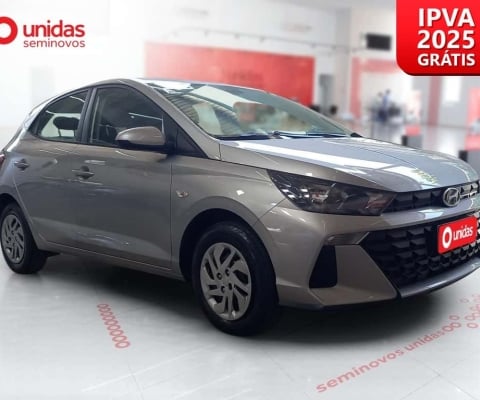 Hyundai Hb20 2024 1.0 12v flex sense plus manual