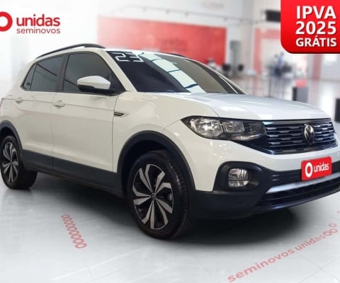 Volkswagen T-cross 2023 1.0 200 tsi total flex comfortline automático