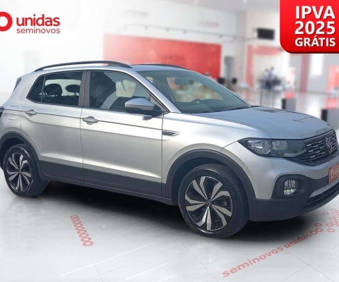 Volkswagen T-cross 2023 1.0 200 tsi total flex comfortline automático