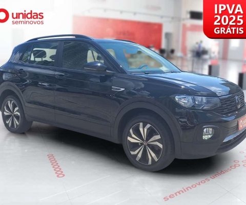 Volkswagen T-cross 2023 1.0 200 tsi total flex comfortline automático