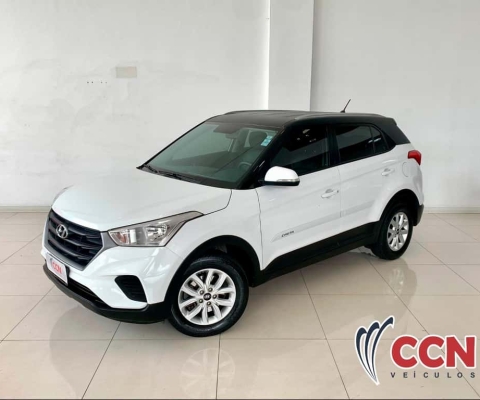 Hyundai Creta Action 1.6 16V Flex Aut.  - Branca - 2020/2021