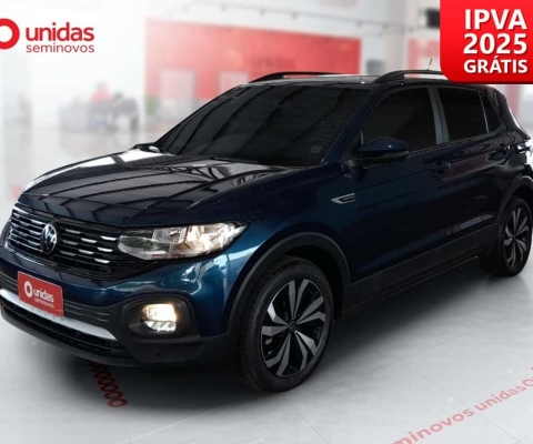 Volkswagen T-cross 2024 1.0 200 tsi total flex comfortline automático