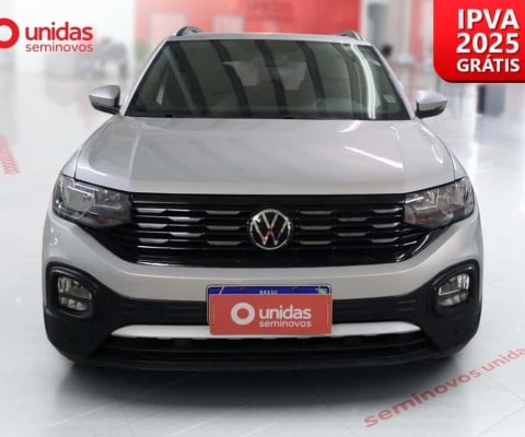 Volkswagen T-cross 2023 1.0 200 tsi total flex comfortline automático