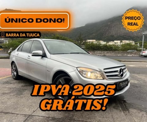 Mercedes-benz C 180 2011 1.8 cgi classic 16v gasolina 4p automático