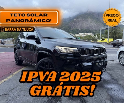 Jeep Compass 2025 2.0 hurricane 4 turbo gasolina blackhawk at9